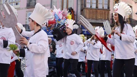 El desfile del carnaval de Sarria