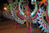 El certamen noi�s atrae cada a�o a grupos y carrozas m�s vistosos