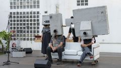 Primer d�a de la Bienal de Artes Vivas