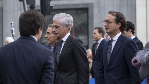 Llegada a la entrega de los Premios Princesa de Asturias 2025