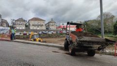 Uno de los nuevos p�rkings disuasorios recientemente habilitados en Ponte Caldelas