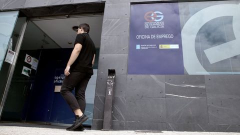 Imagen de la Oficina de Emprego ubicada en Boiro