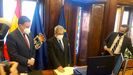  Alfonso Pereira, de Ciudadanos, toma posesi�n de su acta de concejal de Oviedo