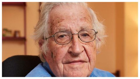 El ling�ista y polit�logo Noam Chomsky (Pensilvania, 1928-S�o Paulo, 2024).