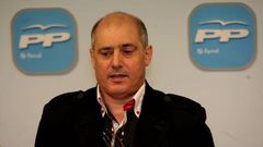 Cend�n ha comparecido este mediod�a en la sede del PP de Ferrol