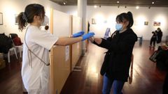 Punto de test de ant�genos con cita en el auditorio de Vilagarc�a
