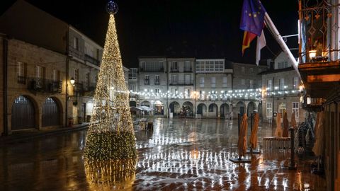 En todos los rincones de Ribadavia se encendi la Navidad