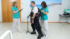 Quironsalud incorpora exoesqueletos rob�ticos y realidad virtual para tratar a pacientes que sufren da�o neurol�gico