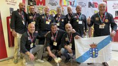 El equipo de O Chuch�, ganador de la Olimpiada de mus por equipos