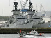 La �Extremadura�, una de las fragatas afectadas.