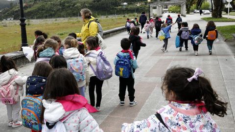 Imagen de archivo del Colegio San Roque de Viveiro