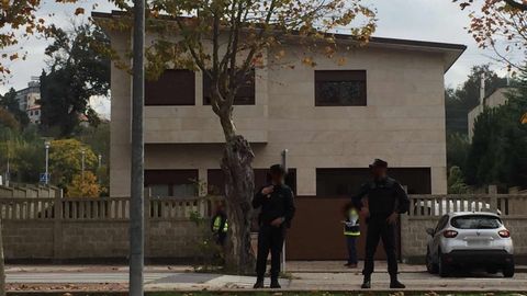 Chalet en Pontevedra en donde se encontr la droga