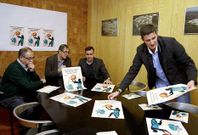 La presentaci�n del torneo se llev� a cabo en el consistorio carball�s.