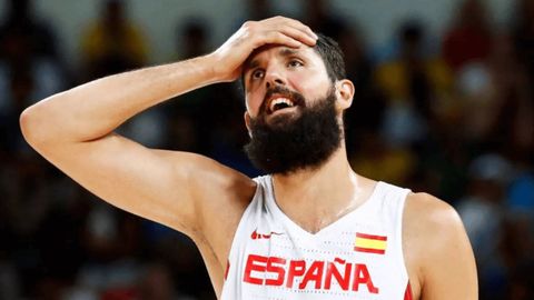 Nikola Mirotic.Nikola Mirotic con Espaa