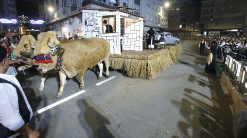 El carro �O control de San Fiz� portaba un antiguo seiscientos
