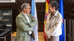 Luis Menor e Dolores Vilavedra.