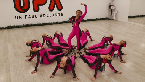 Las chicas de Revolution UPA, Campeonas de Espaa Jnior en Danza Coreogrfica