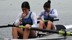 Carlota Pe&ntilde;a e Irene Garc&iacute;a, que el pasado junio fueron campeonas de doble y cuatro scull con el Club de Remo Ribadeo.