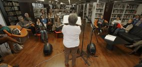 El F�rum acoger� ma�ana una lectura p�blica de �El Quijote�, como el a�o pasado (en la foto). 