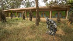 Descuidada vegetaci�n en la zona y deterioros visibles desde el exterior