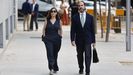 Ana Mar�a Fuentes a su llegada a la Audiencia Nacional.