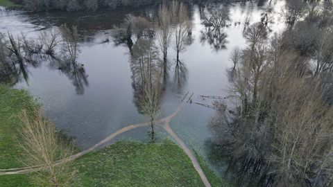 Los efectos de las inundaciones del 1 de enero an son visibles 