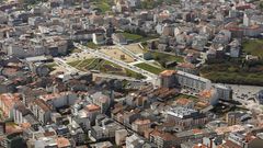 Vista �rea de Carballo