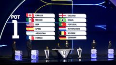 Las manos inocentes del sorteo del Mundial 2026.