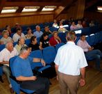 Afectados de Lagart�ns asistieron al pleno celebrado en agosto.