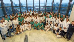Miembros de los distintos servicios del Chuac que intervienen en la atencin a pacientes con insuficiencia cardaca avanzada. 