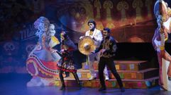 Un momento del musical Coco