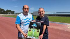 El presidente del Cidade de Ribeira y �lex Vidal presentaron la edici�n de este a�o del torneo