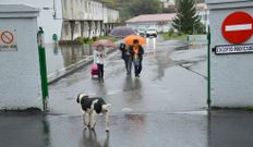 El CEIP O Sequelo adelant� la salida por temor a una crecida. 