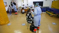 Cribado masivo a alumnos de FP del IES Frei Mart�n Sarmiento de Pontevedra