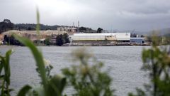 Imagen de archivo de las instalaciones de la compañía conservera en O Bodión.