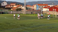 Imagen de archivo de un partido del Fisterra en el campo Ara Solis.