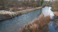 Una escollera evitar� que avance la erosi�n en la margen m�s pr�xima al lugar en el que rompi� la presa