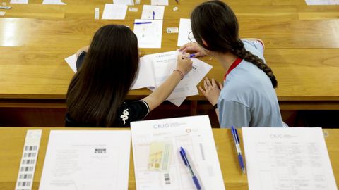 Imagen de archivo de la �ltima selectividad ordinaria, la de junio de este a�o