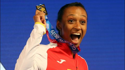 Ana Peleteiro. Campeona de Europa de atletismo, en triple salto, apunta alto de cara a los Juegos Olmpicos