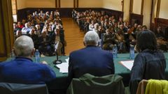 El Liceo de Ourense se llen� en el homenaje a Chesi