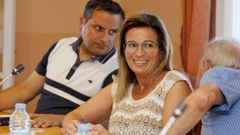 Noem� Outeda, en una imagen de archivo, con Santiago Meis, que dimiti� hace unos meses.