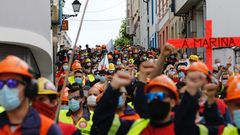 «SOS A Mariña» desde Foz, por los empleos del aluminio