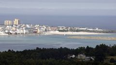 Vista de Foz y su ra
