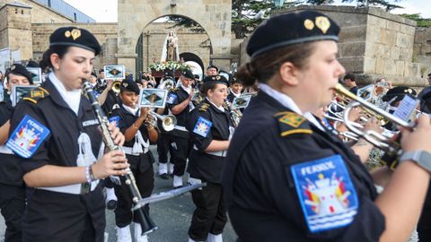 La asociaci�n musical Acotaga acompa�� a la procesi�n