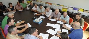 El comit� comarcal de Uni�ns Agrarias analiz� el estado de situaci�n del sector l�cteo y las medidas de presi�n a considerar. 