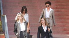 Las hermanas de Jonathan Andic, Judith y Sarah, a su llegada al Juzgado n�5 de Martorell.