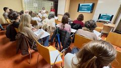Jornada de formaci�n en Montecelo, en Pontevedra, para ense�ar a m�dicos y enfermeras a comunicar malas noticias