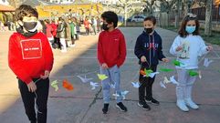D�a de la Paz en O Barco.El CEIP Condesa de Fenosa celebra el D�a de la Paz con un alegato a favor del acceso a la educaci�n de las mujeres en todo el mundo