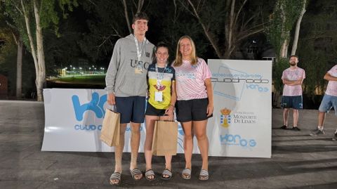 Anier y Luzía, ganadores de la categoría mixta
