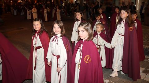 Desenclavo y procesi�n del Santo Entierro en Boiro